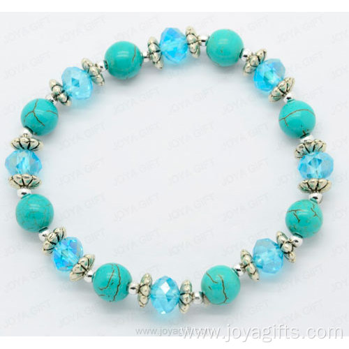 Charm Bracelet Fashion Jewelry Crystal Turquoise bracelet